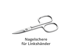 Nagelschere für Linkshänder