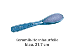 Keramik Hornhautpfeile blau