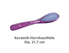 Keramik Hornhautpfeile lila 21,7 cm