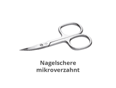 Nagelschere mikroverzahnt