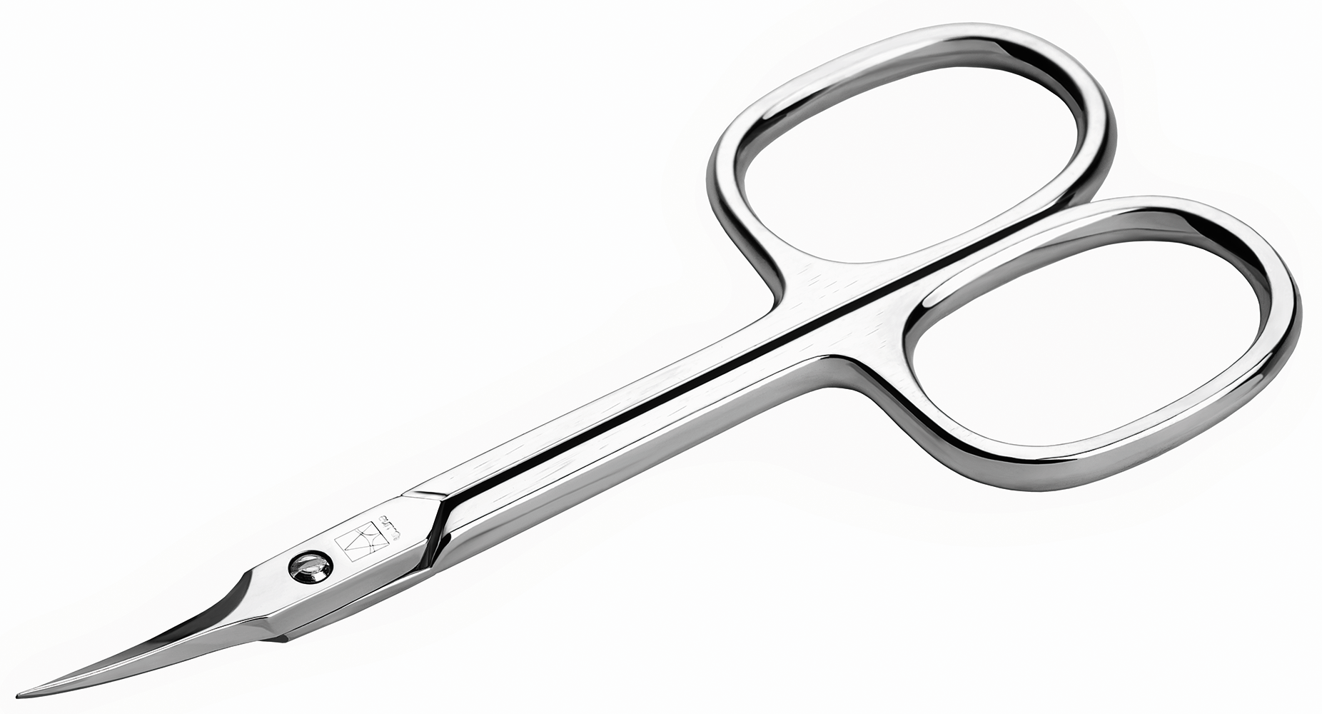 Tenartis 111 Profi Hautschere | Made In Italy | Gebogene Spitze | Aus Kohlenstoffstahl | 90 Mm Gesamtlänge